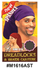 Unisex Dreadlocks & Braids Cap/Tube - Stretchable Spandex (M1616BLK, M1616AST)