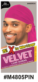 Velvet Luxe Durag - 25% Extra Wide & Long Compression - (#M4805 Series)
