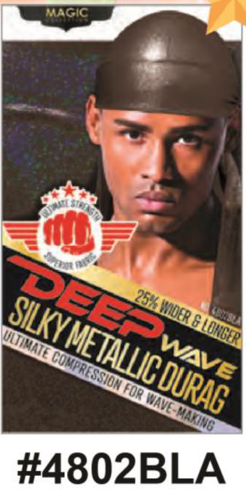 Deep Wave Silky Metallic Durag - Color Variants #4802