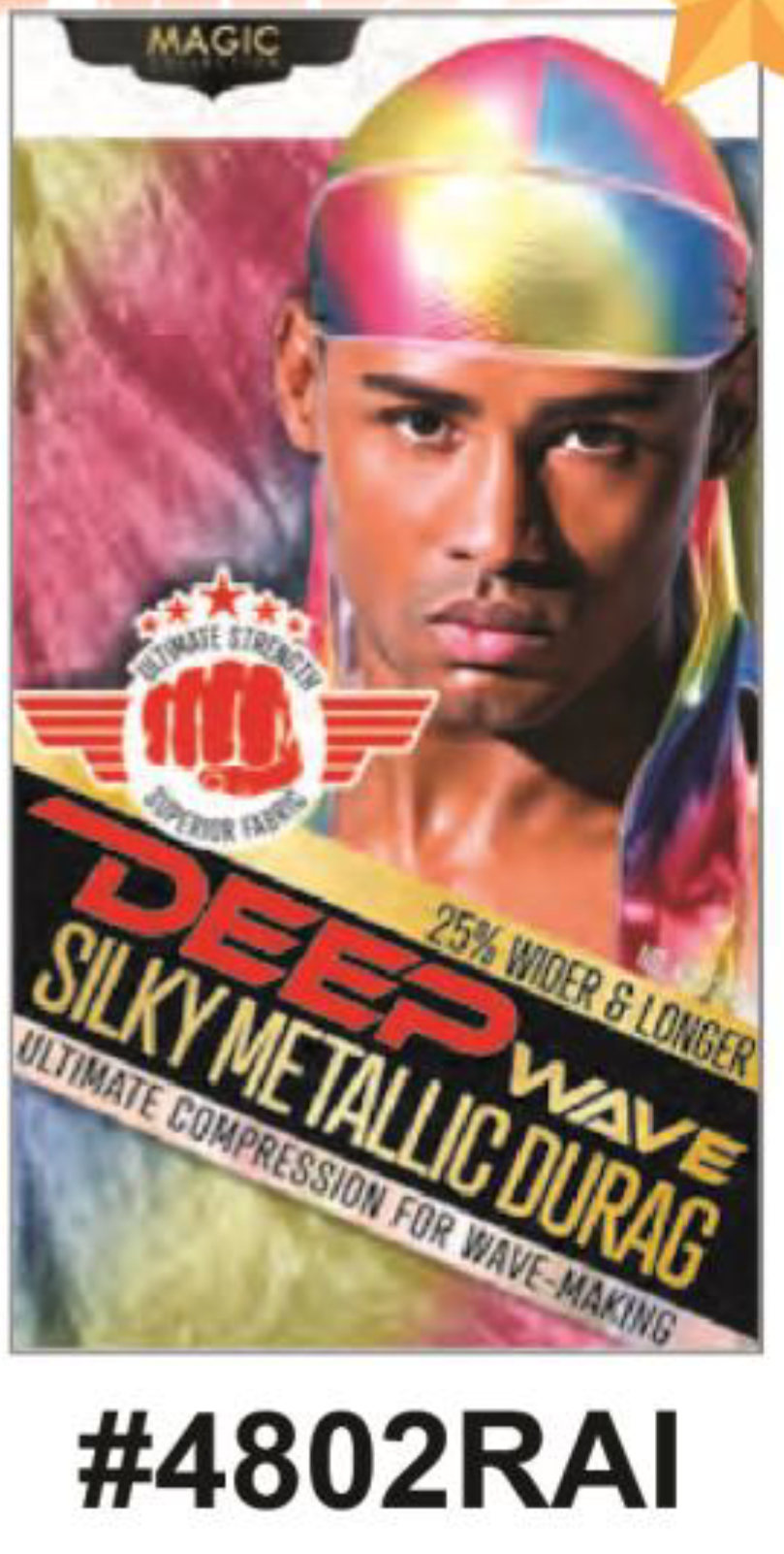Deep Wave Silky Metallic Durag - Color Variants #4802