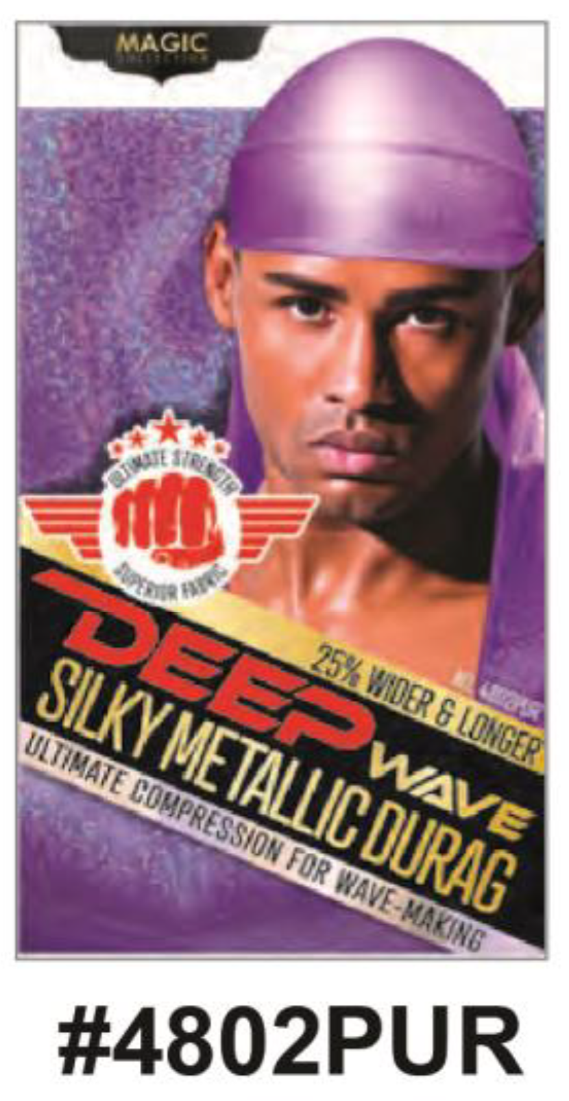 Deep Wave Silky Metallic Durag - Color Variants #4802