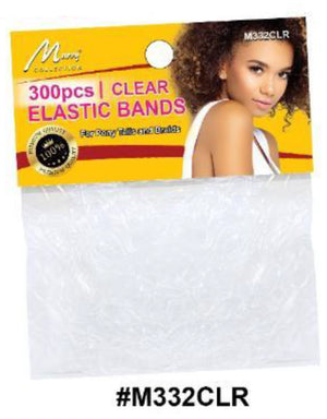 Murry Collection, 300pcs Rubber Bands, #M332AST, Assorted Colors
