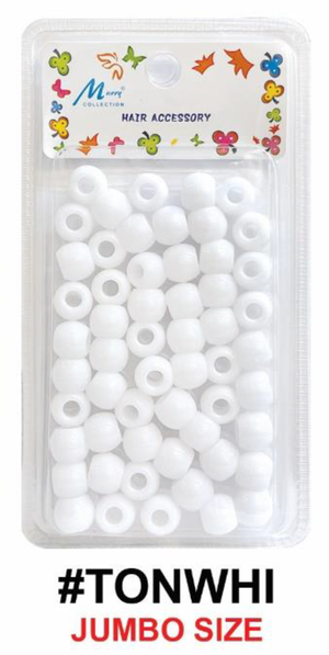 Murry Collection, Jumbo Hair Beads, #TONCRY - #TONBW, Multi-Color