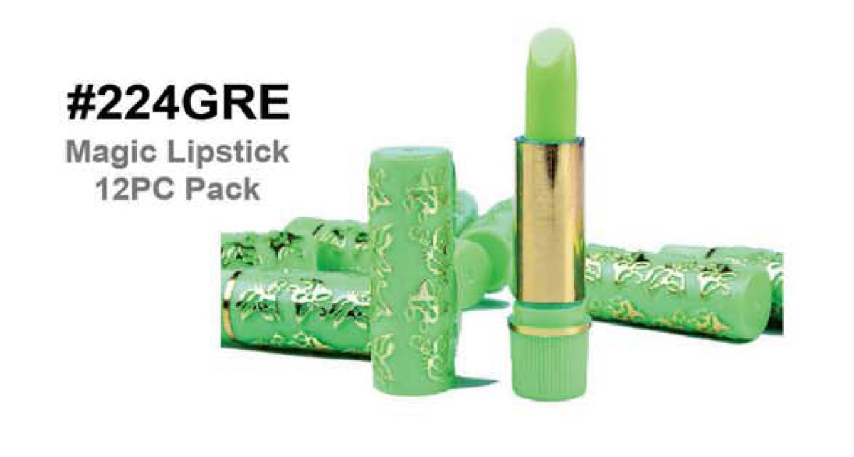 Magic Lipstick Green - Color Changing Formula