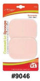 Magic Collection Rectangular Cosmetic Sponge - 2 Pack Professional Set