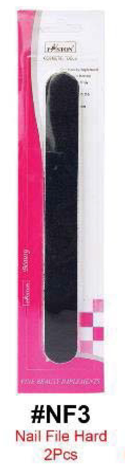 Nail File Hard - Professional Emery Board 2 Pieces #NF3