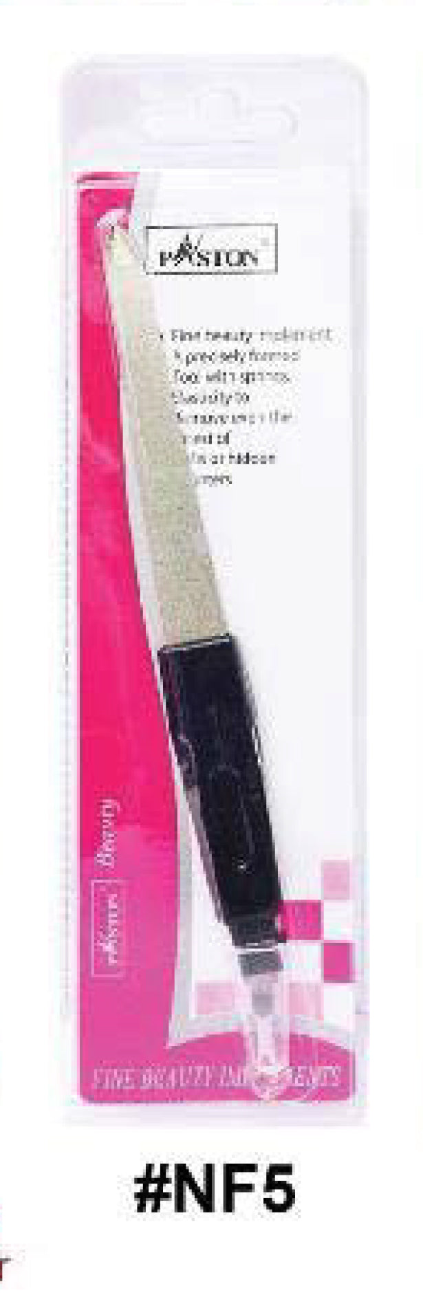 Foster nail file set with pink and white packaging on a white background