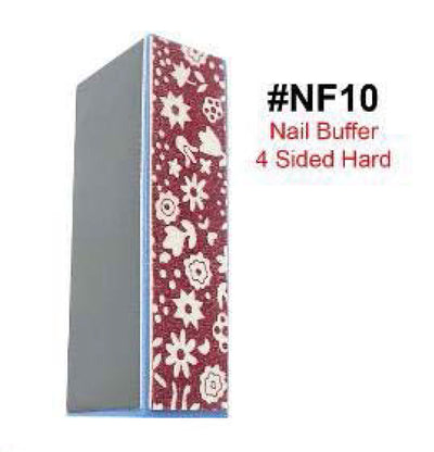 Nail Buffer 4 Sided Hard - Professional Buffing Block #NF10