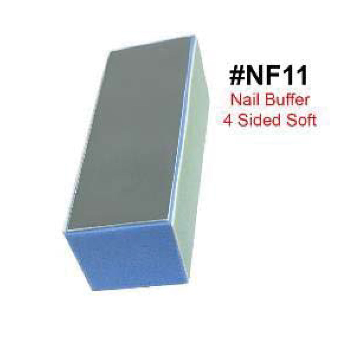 Nail Buffer 4 Sided Soft - Professional Buffing Block #NF11