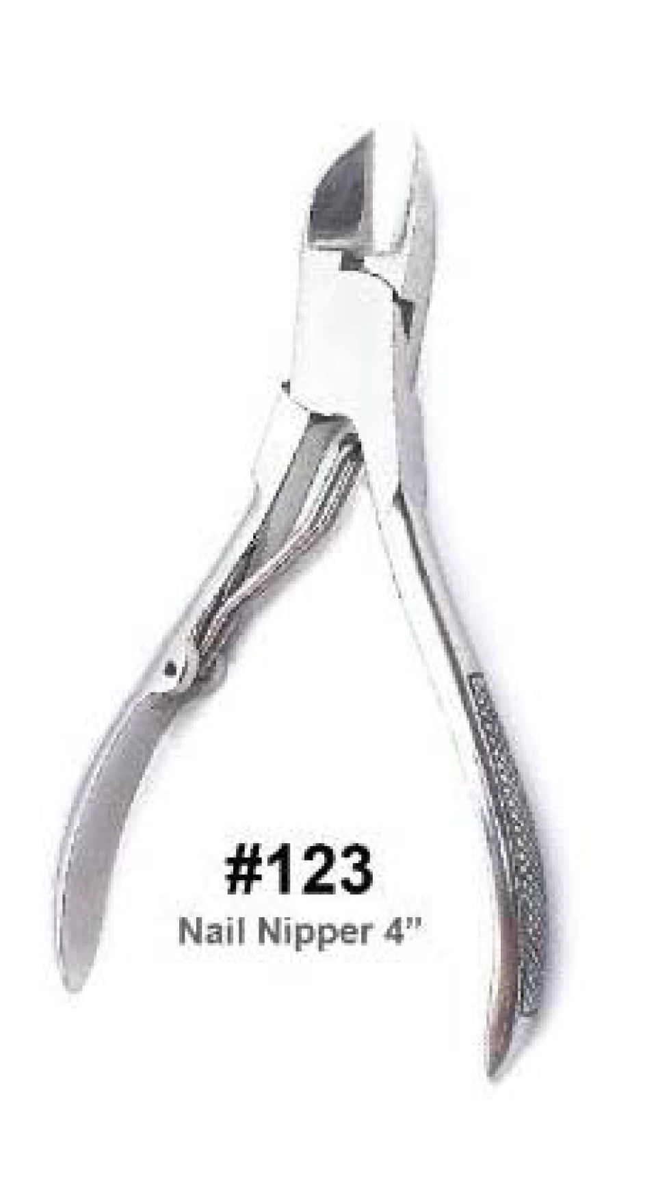 Nail Nipper 4 Inch - Professional Nail Clipper Tool #123