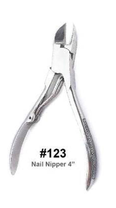 Nail Nipper 4 Inch - Professional Nail Clipper Tool #123