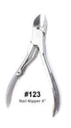 Nail Nipper 4 Inch - Professional Nail Clipper Tool #123