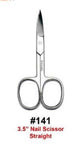 3.5" Nail Scissor Straight - Professional Stainless Steel #141