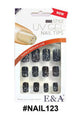 French Manicure Nail Tips - Classic White Tips #NAILART4