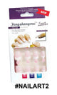 French Manicure Nail Tips - Perfect French Look #NAILART1