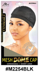Mesh Dome Cap - Expandable - Black - #M2254BLK