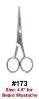 4.5" Beard & Mustache Scissor #173