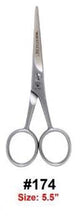 5.5" Beard & Mustache Scissor #174