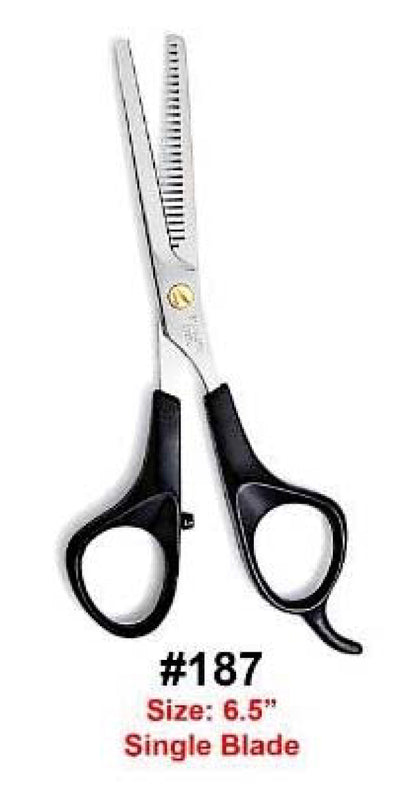6.5" Thinning Scissor Single Blade P/Handle #187