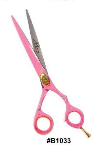 Pink Barber Scissor with Gems #B1033