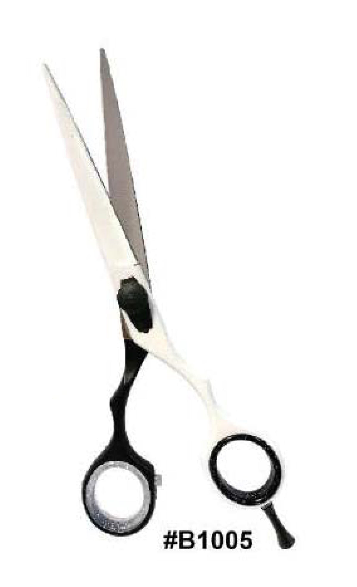 Black & White Barber Scissor #B1005