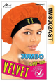 Jumbo Velvet Sleep Cap - Black & Assorted - Wide Band - #M8002BLK & #M8002AST