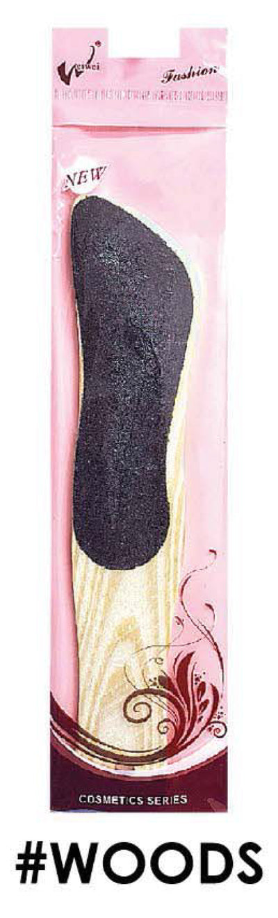 Veiwei Wooden Foot File Cosmetics Series #WOODS