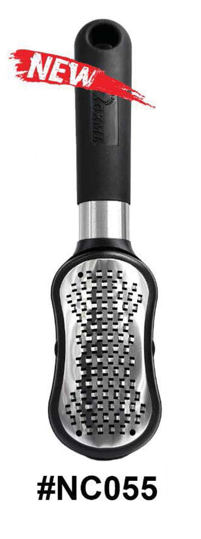Professional Stainless Steel Foot Rasp Ergonomic Handle #NC055