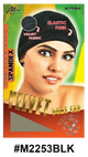 Velvet Dome Cap - Elastic-Free - Black & Assorted Colors - #M2253BLK & #M2253AST