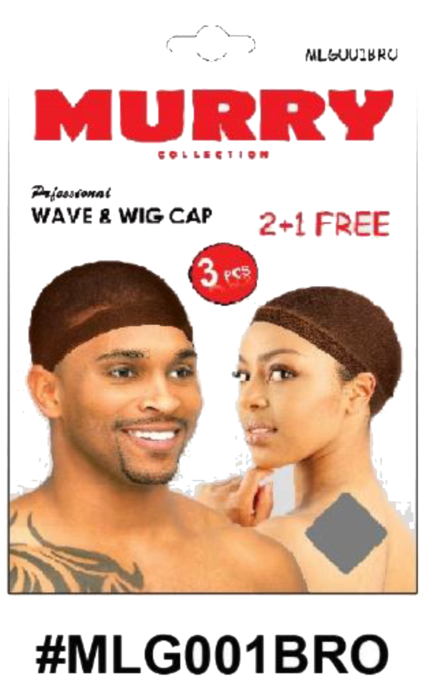 Professional Wave & Wig Caps - Murry Collection - 2+1 Free - Various Colors #MLG001