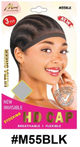 Murry Collection Stocking HD Cap - New Invisible - Ultra Sheer - Breathable & Flexible - 3 PCS - #M55BLO