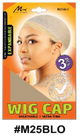 Expandable Wig Cap - 3pcs Pack - Black, Dark Brown, Blonde, Light Brown (#M25BLK, #M25DBRO, #M25BLO, #M25LTBRO)
