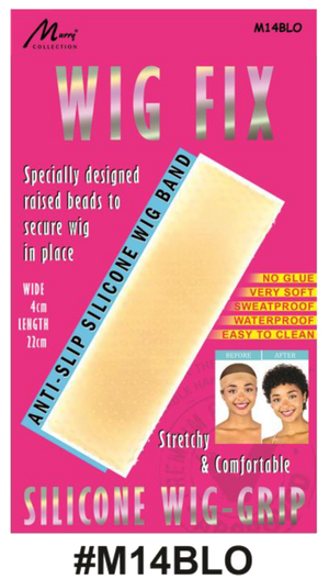 "Silicone Wig Grip Band in Blonde (#M14BLO), perfect for wigs and hairpieces."