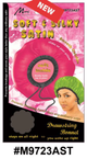 Soft & Silky Satin Drawstring Bonnet - Black & Assorted - #M9723BLK & #M9723AST