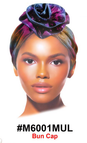 "Elegant Bun Cap in Gold - Sophisticated Hair Accessory with Flower-Inspired Knot Design."