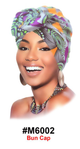 Stylish Bun Cap - Vibrant Pattern (#M6002)