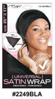 Universal Satin Wrap - Breathable & Fashionable - #2249BLA