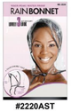Rain Bonnet - Visor Peak Waterproof Hair Cover - #2220AST