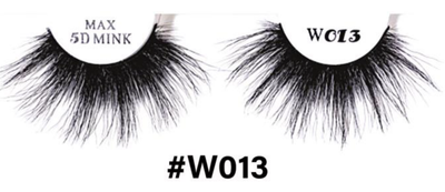5D Silky Mink Lashes - W013, Bold Volume and Length
