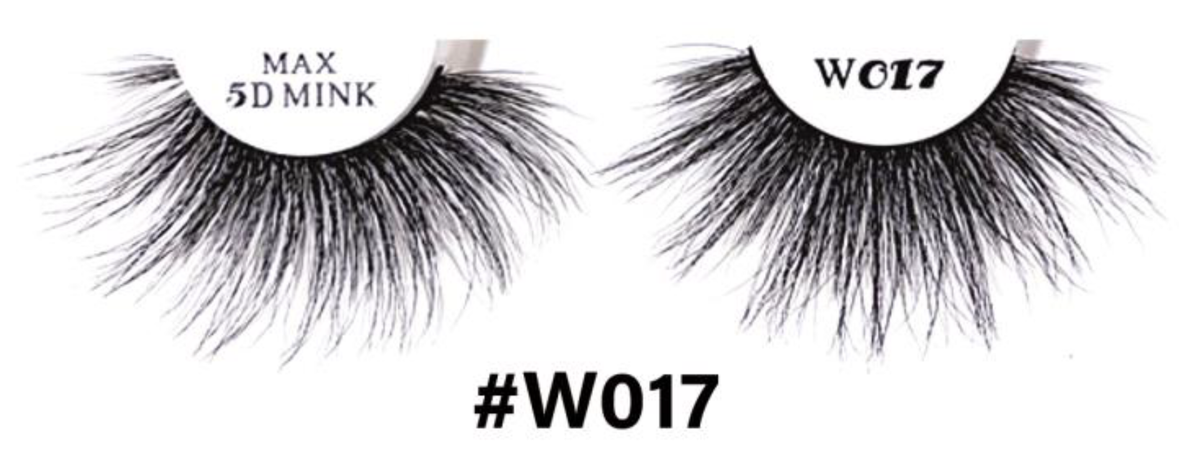 5D Silky Mink Lashes - W017, Elegant Volume with a Wispy Finish