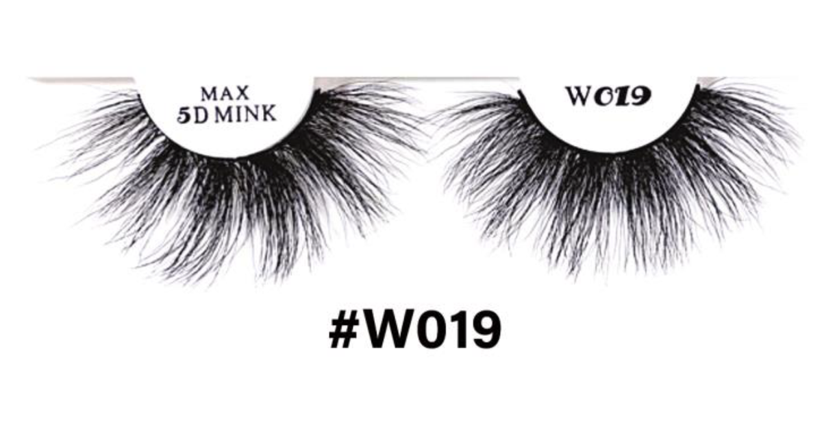 5D Silky Mink Lashes - W019, Lightweight Glamour with Maximum Volume