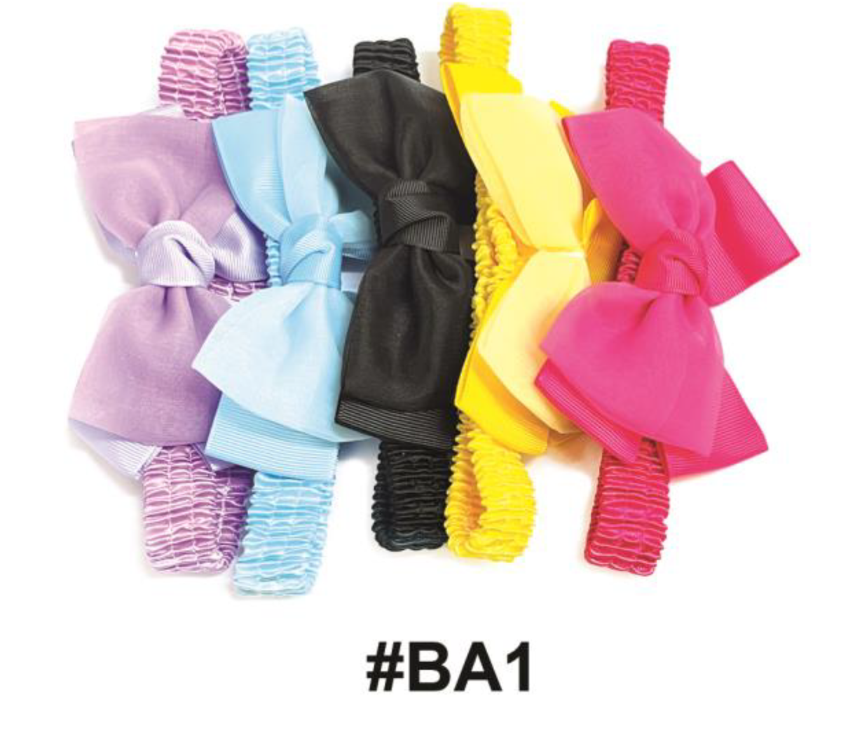 Baby Bow Headband Set - #BA1 - Vibrant & Adorable
