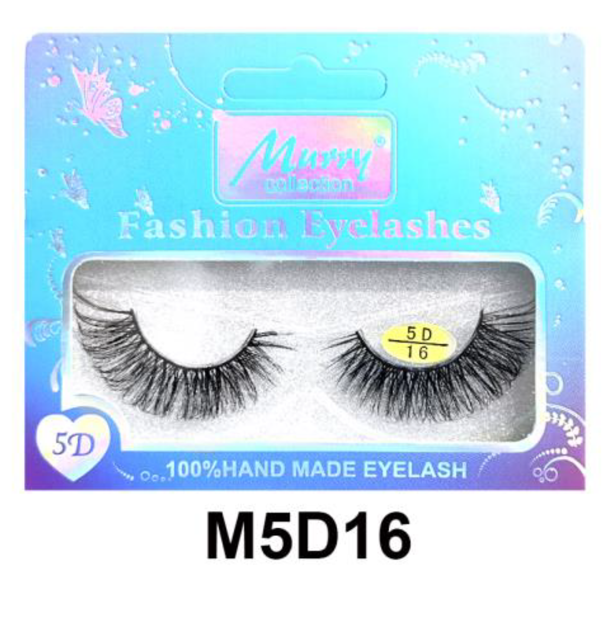 Murry Collection - 5D Fashion Eyelashes M5D16 Elegant Handcrafted Lashes for Natural Volume