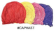 Assorted Mesh Shower Caps - Multicolor Pack - Durable & Lightweight - #CAPHAST