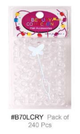 Beauty Magic, Hair Beads with Threading Tool, #B70LCRY, Clear