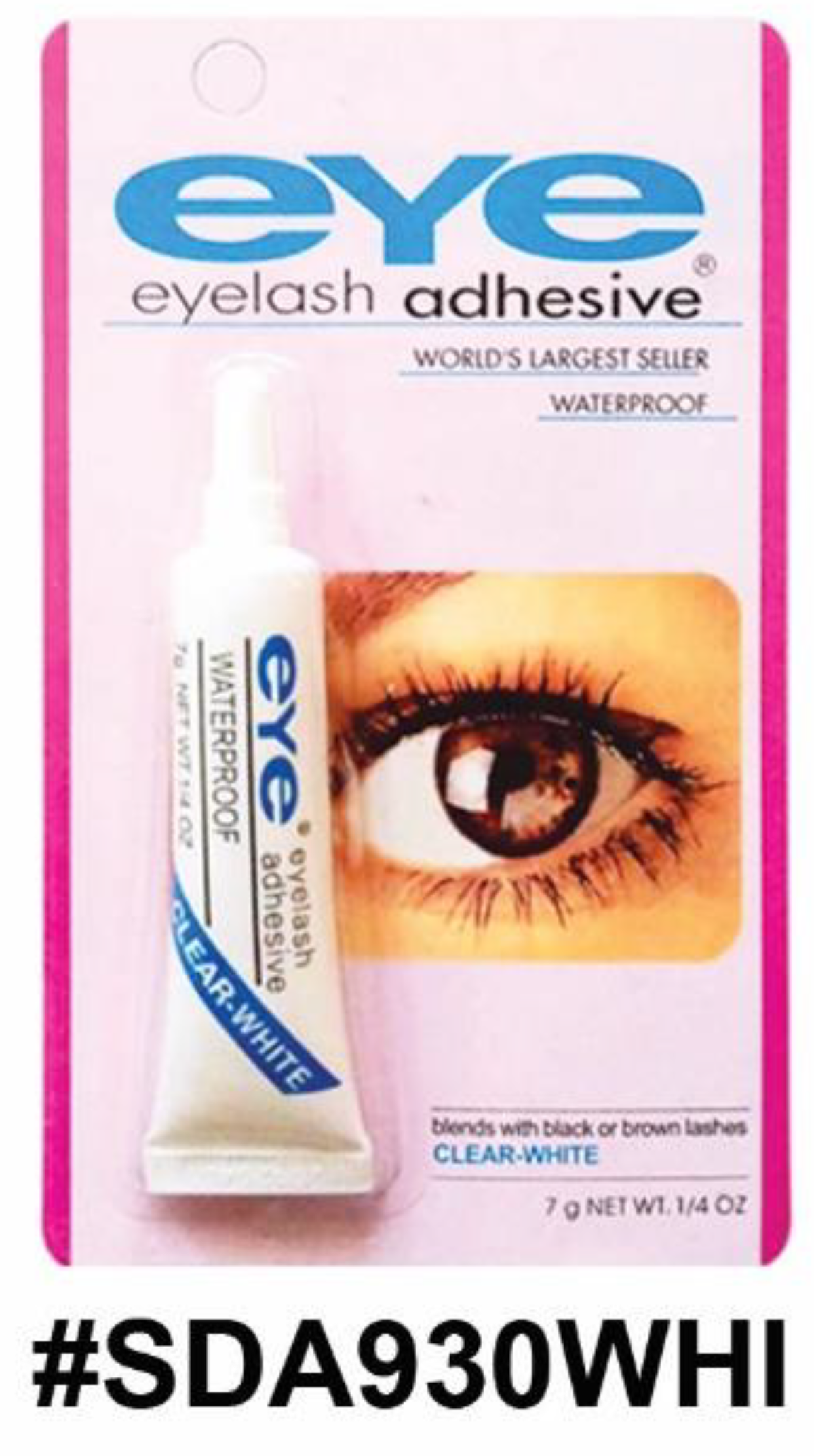 EYE Eyelash Adhesive - Transparent Waterproof Eyelash Glue (#SDA930WHI)