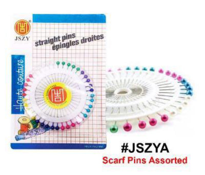 JSZY, Assorted Pearl Scarf Pins, #JSZYA