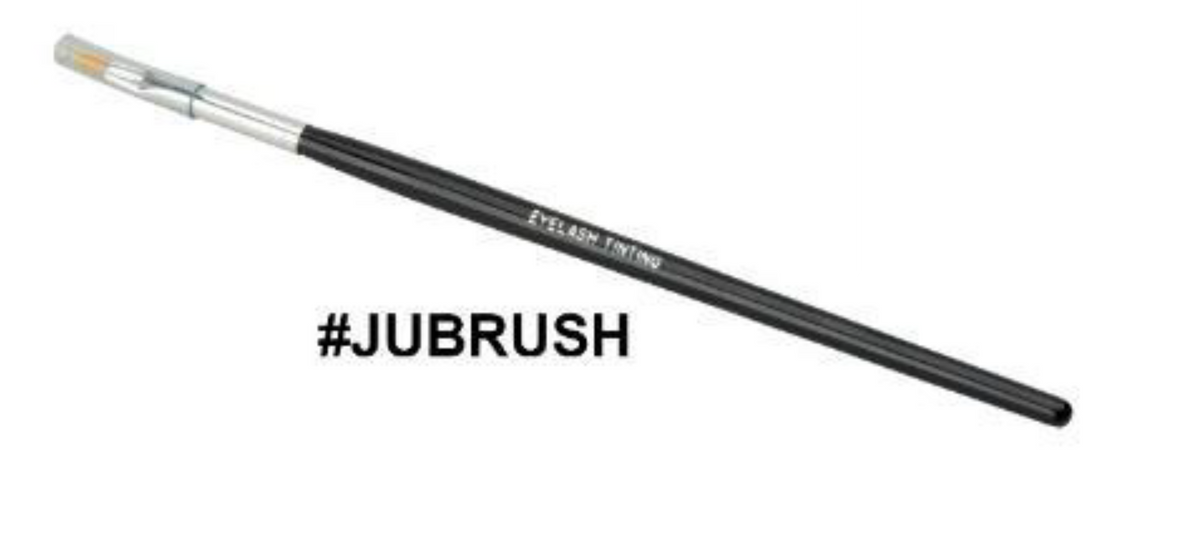 Julienne Eyelash Tinting Brush (#JUBRUSH) - Precision Applicator for Lash & Brow Tinting