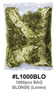 Loose Hair Wig Clips, 1000pcs Bag, Black/Brown/Blonde (#L1000BLK, #L1000BRO, #L1000BLO)