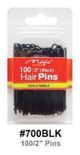 Magic, 2" Hair Pins, #700BLK, Black